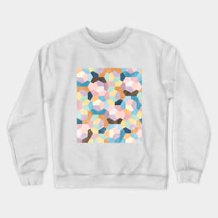 Honeycomb Pastels #001 Crewneck Sweatshirt